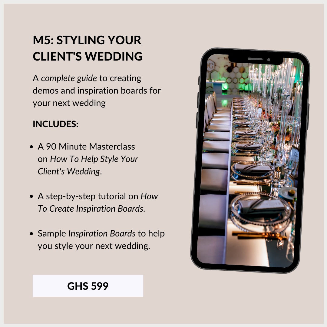 Wedding Planning Course In Ghana 5