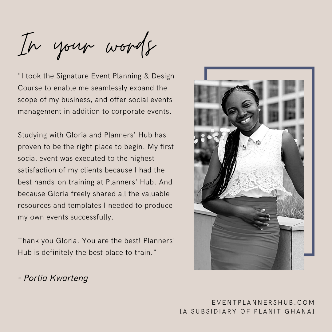 Wedding Planning Courses In Ghana